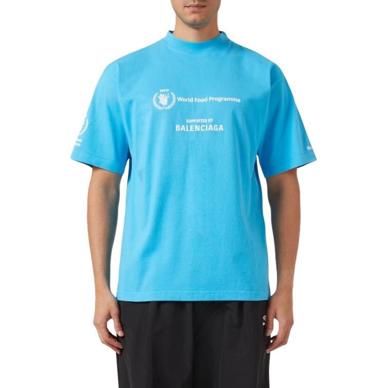 Balenciaga Balenciaga WFP Logo T-Shirt Size S Size US S / EU 44-46 / 1 - 6 Thumbnail