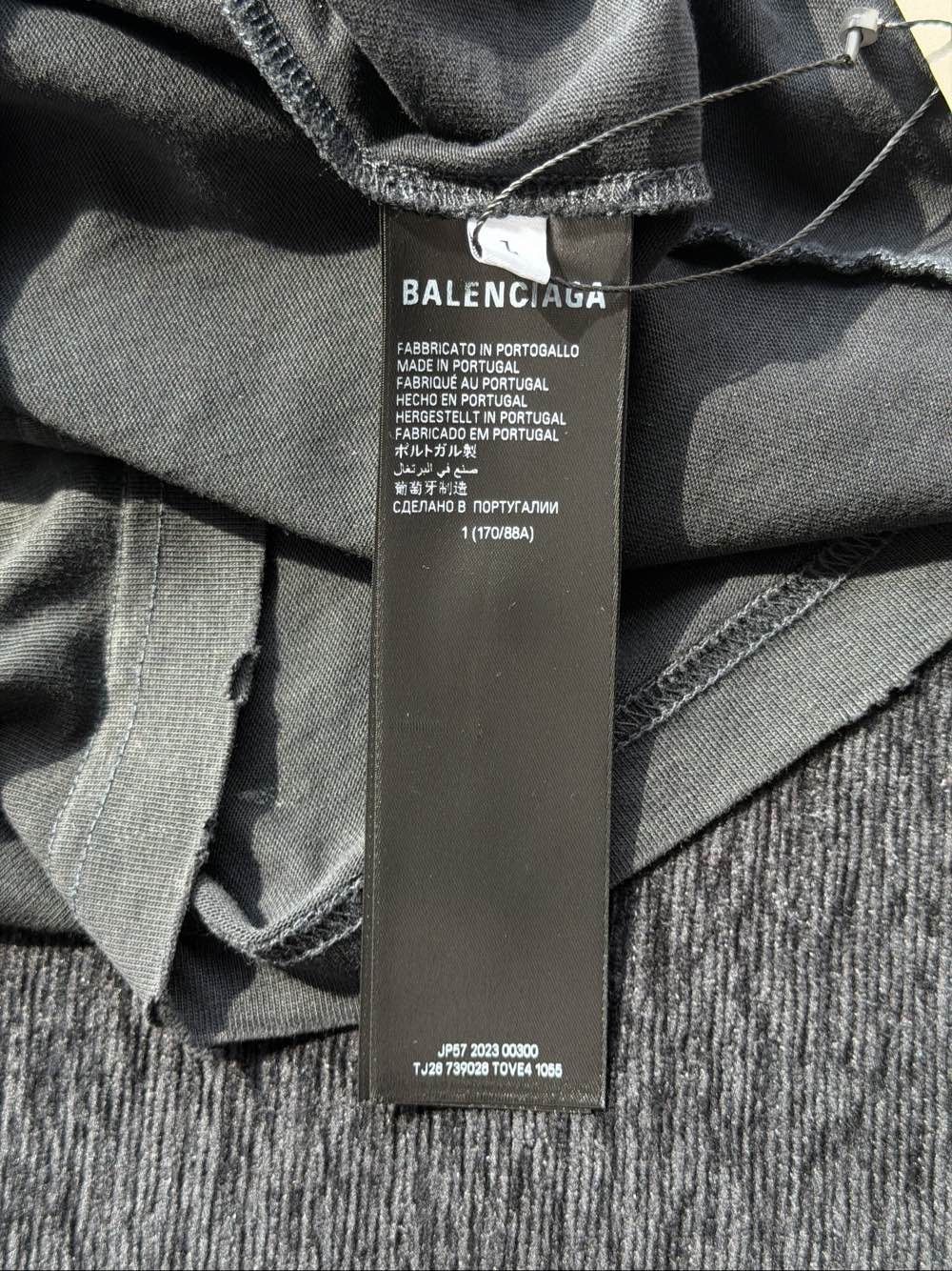 Balenciaga Balenciaga Eiffel Tower Logo T-Shirt Size S Size US S / EU 44-46 / 1 - 4 Thumbnail