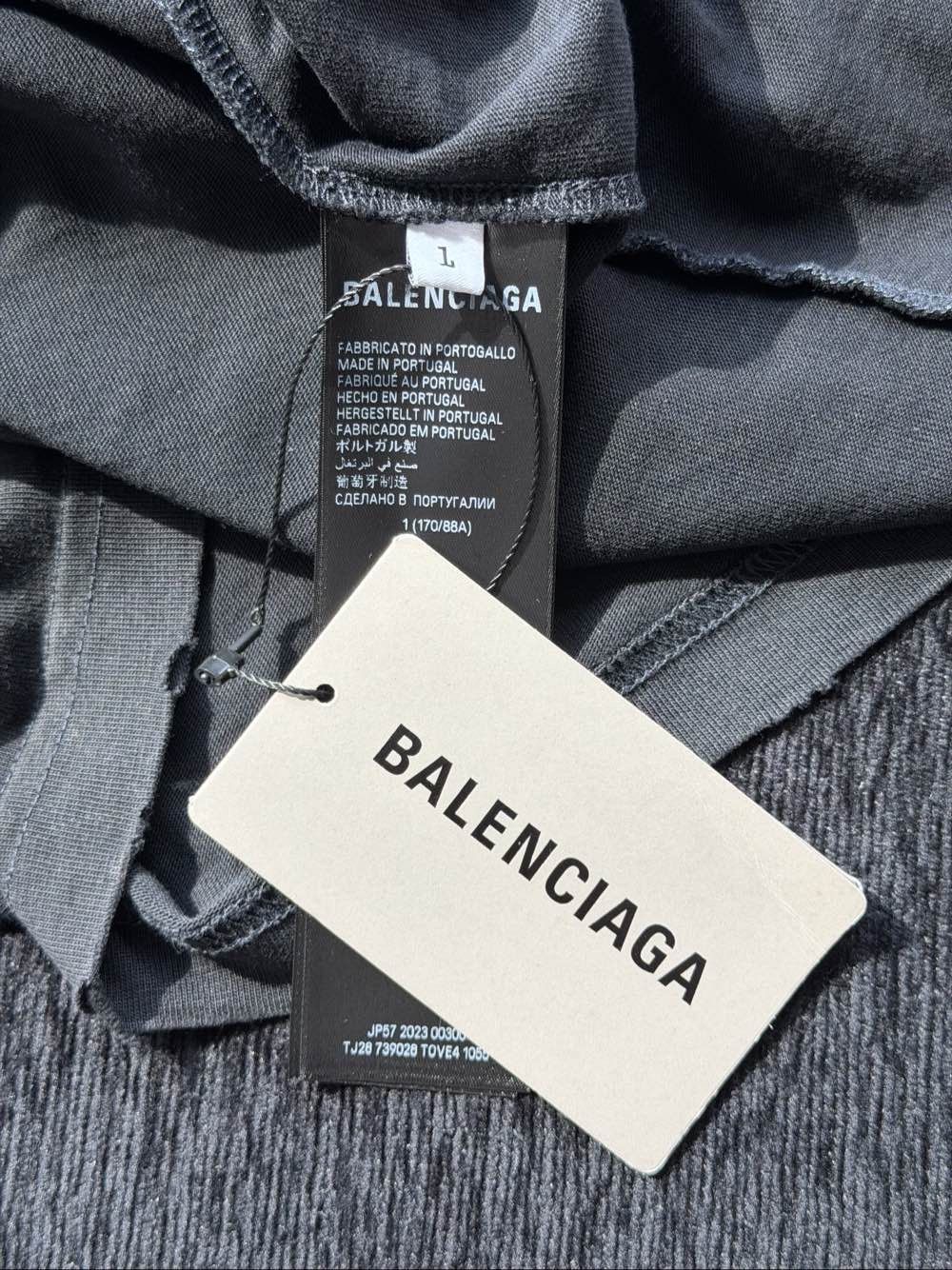 Balenciaga Balenciaga Eiffel Tower Logo T-Shirt Size S Size US S / EU 44-46 / 1 - 5 Thumbnail