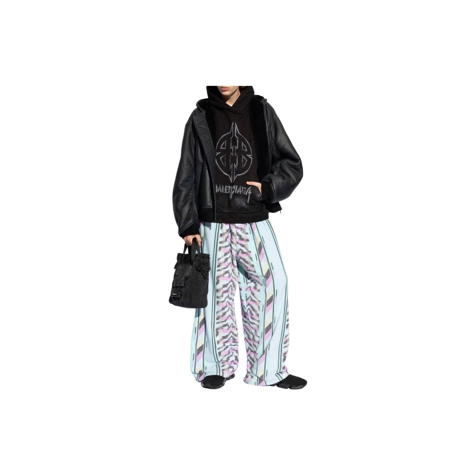 Balenciaga Balenciaga Geometric Print Casual Pants Size 26 Size US 26 / EU 42 - 5 Thumbnail