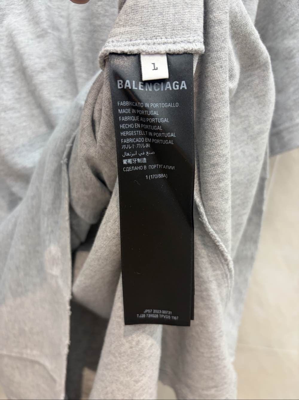 Balenciaga Balenciaga Be Kind Logo T-Shirt Size L Size US L / EU 52-54 / 3 - 4 Thumbnail