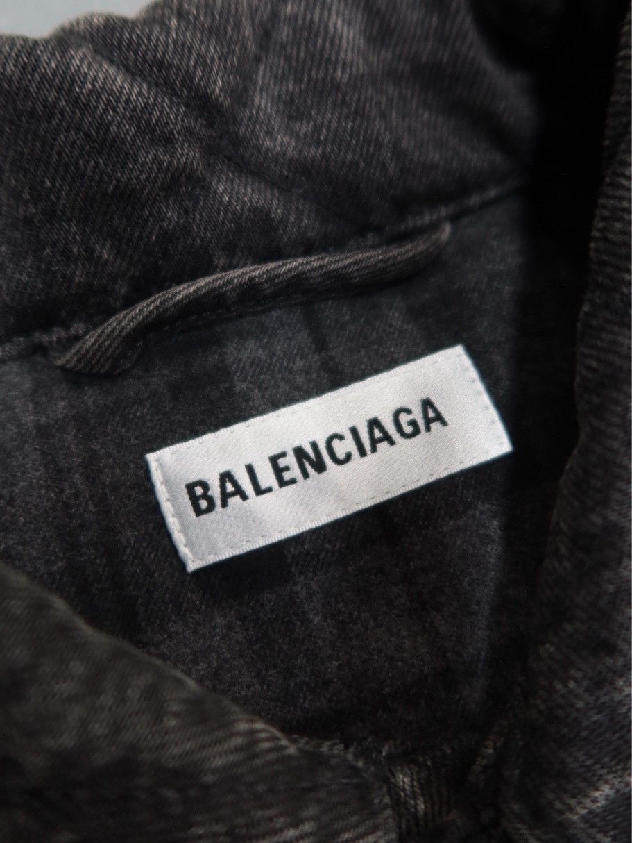 Balenciaga Balenciaga Quilted Denim Jacket Size 36 Size XS / US 0-2 / IT 36-38 - 3 Thumbnail