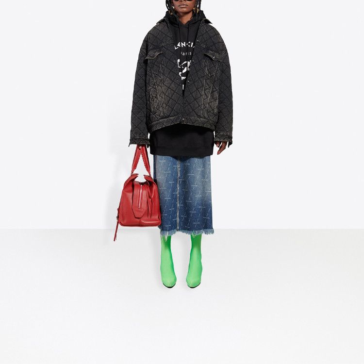 Balenciaga Balenciaga Quilted Denim Jacket Size 36 Size XS / US 0-2 / IT 36-38 - 8 Thumbnail