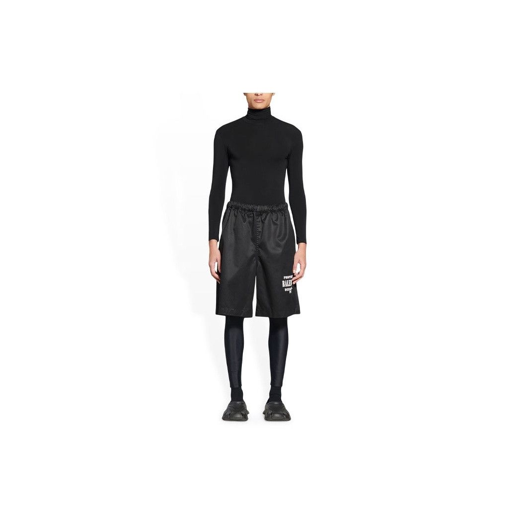 Balenciaga Balenciaga Property Of Logo Nylon Shorts Size US 30 Size US 30 / EU 46 - 8 Thumbnail