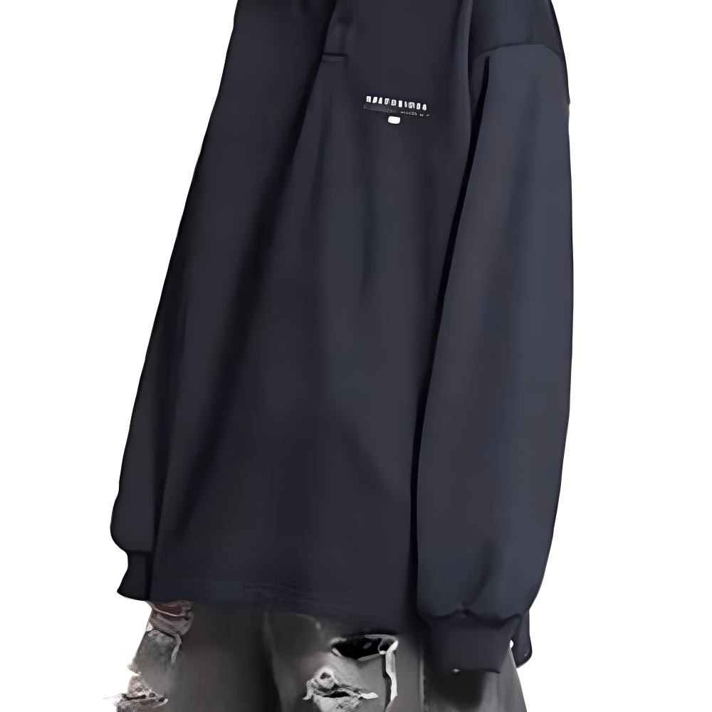 Balenciaga Balenciaga Plaid Collar Long Sleeve Polo Size XL Size US XL / EU 56 / 4 - 9 Thumbnail