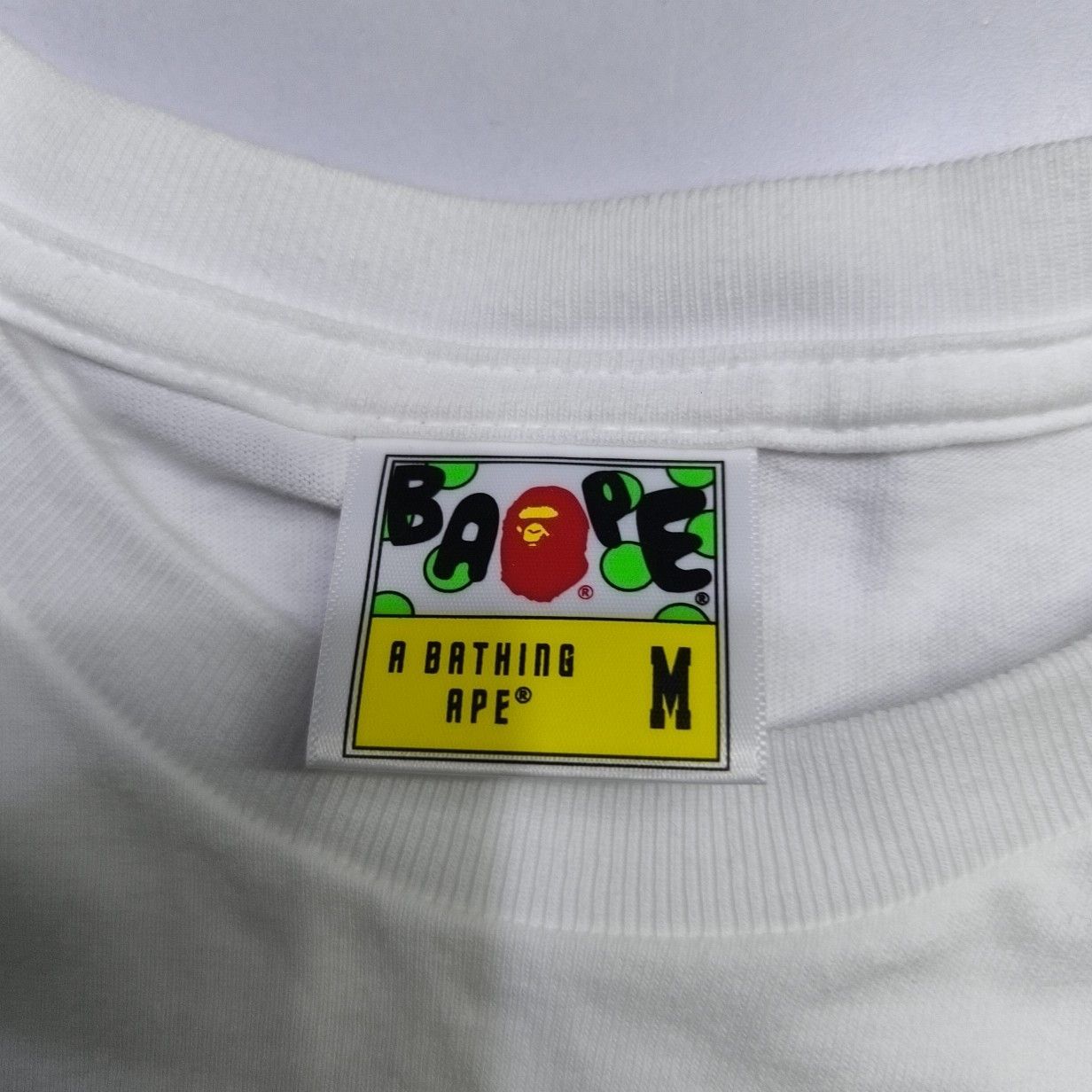 Bape A BATHING APE Ape Head Graphic T-Shirt Size M Size US M / EU 48-50 / 2 - 2 Thumbnail
