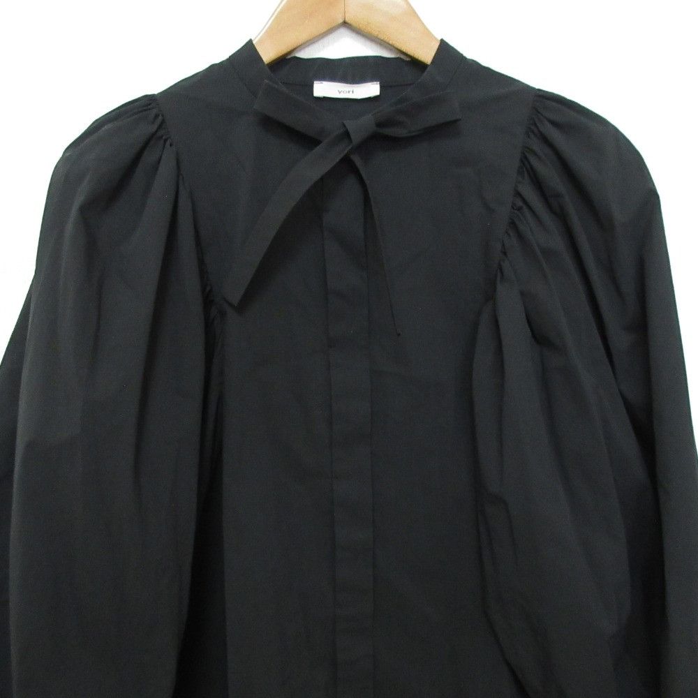 Other Other yori Ribbon Puff Sleeve Blouse Textile Tops YR2121-096AW DUTY FREE for USA Size ONE SIZE - 3 Thumbnail