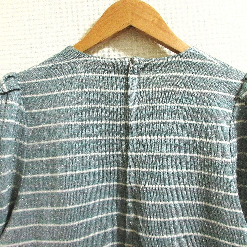 Other Other TOYOKO SAITO Flower Border Knit Top Textile Tops DUTY FREE for USA Size ONE SIZE - 7 Thumbnail