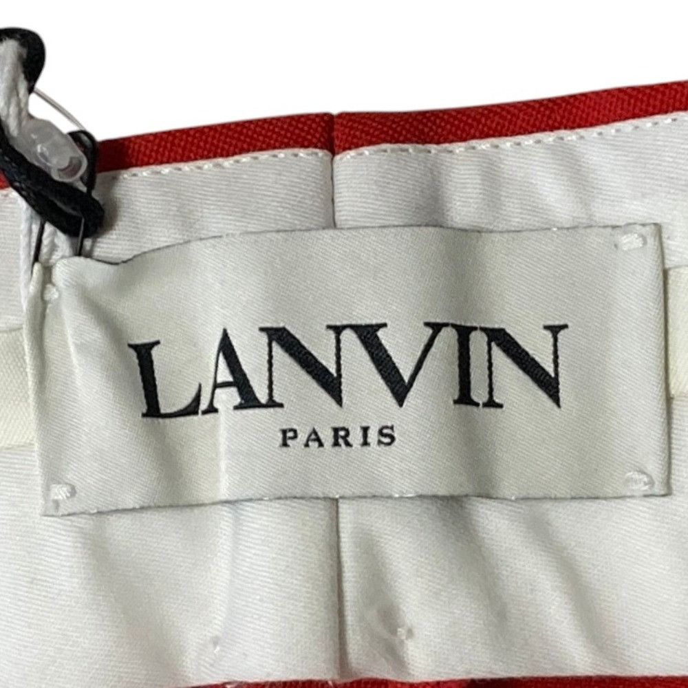 Lanvin Lanvin Lanvin Wool Flare Pants Textile Pants DUTY FREE for USA Size ONE SIZE - 4 Thumbnail
