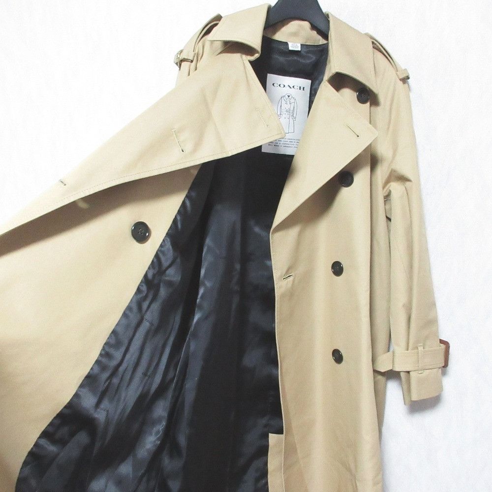 Coach Coach COACH Relaxed Belted Trench Coat Others Outerwear CX548 DUTY FREE for USA Size ONE SIZE - 7 Thumbnail