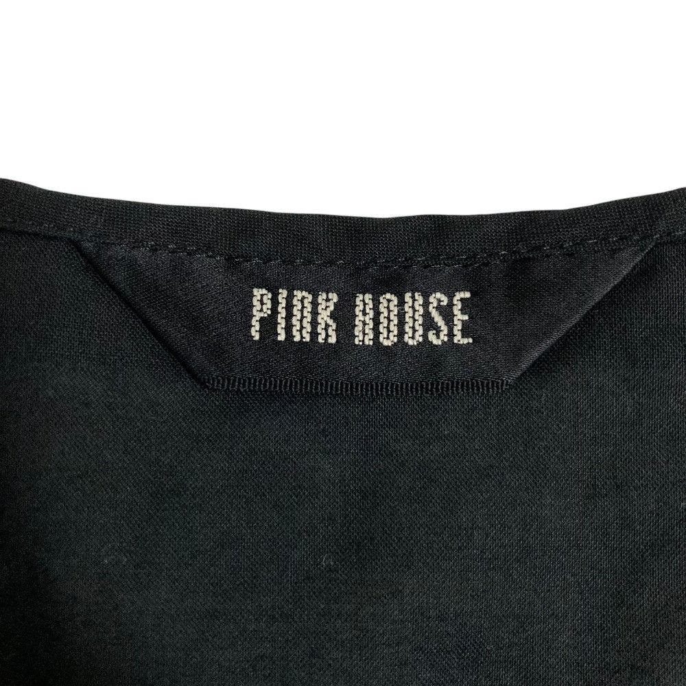 Other Other PINK HOUSE flower embroidery tiered frill blouse Textile Tops DUTY FREE for USA Size ONE SIZE - 4 Thumbnail