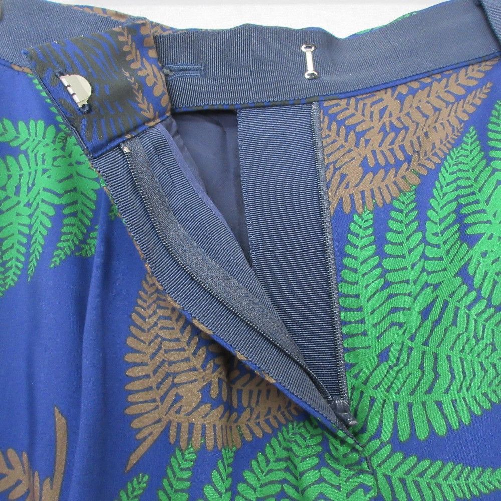 Sacai Sacai Sacai Botanical Print Sheer Wide Pants Textile Pants DUTY FREE for USA Size ONE SIZE - 5 Thumbnail