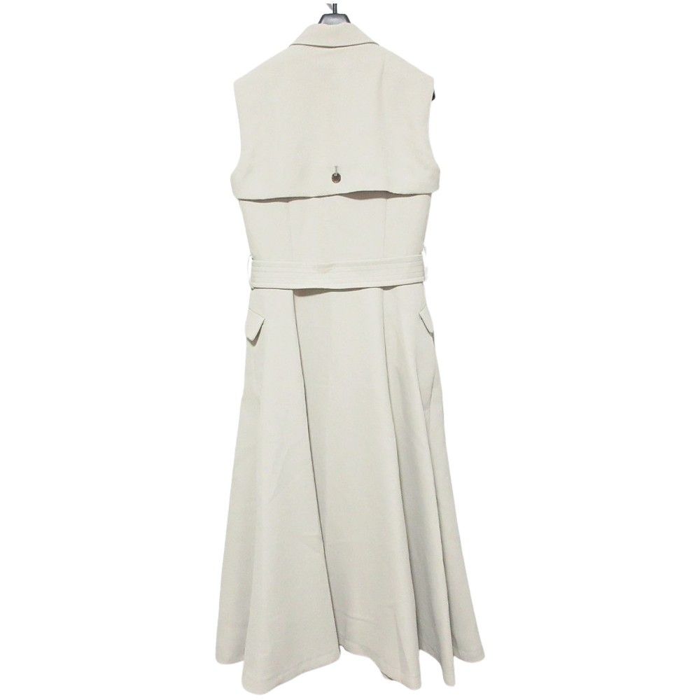 Other Other L’AUBE BLANC Sleeveless Coat Dress Textile Dresses 23SU-06 DUTY FREE for USA Size ONE SIZE - 2 Thumbnail