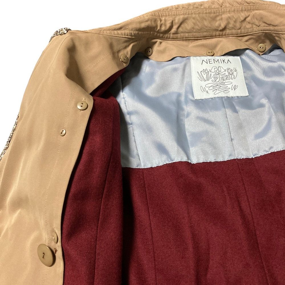 Other Other NEMIKA Tweed Trench Coat Textile Outerwear DUTY FREE for USA Size ONE SIZE - 6 Thumbnail