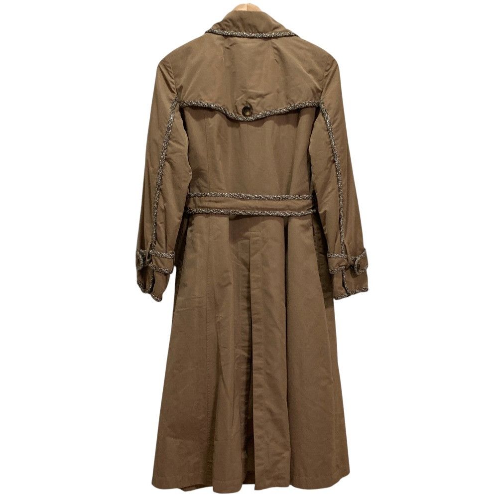 Other Other NEMIKA Tweed Trench Coat Textile Outerwear DUTY FREE for USA Size ONE SIZE - 2 Thumbnail