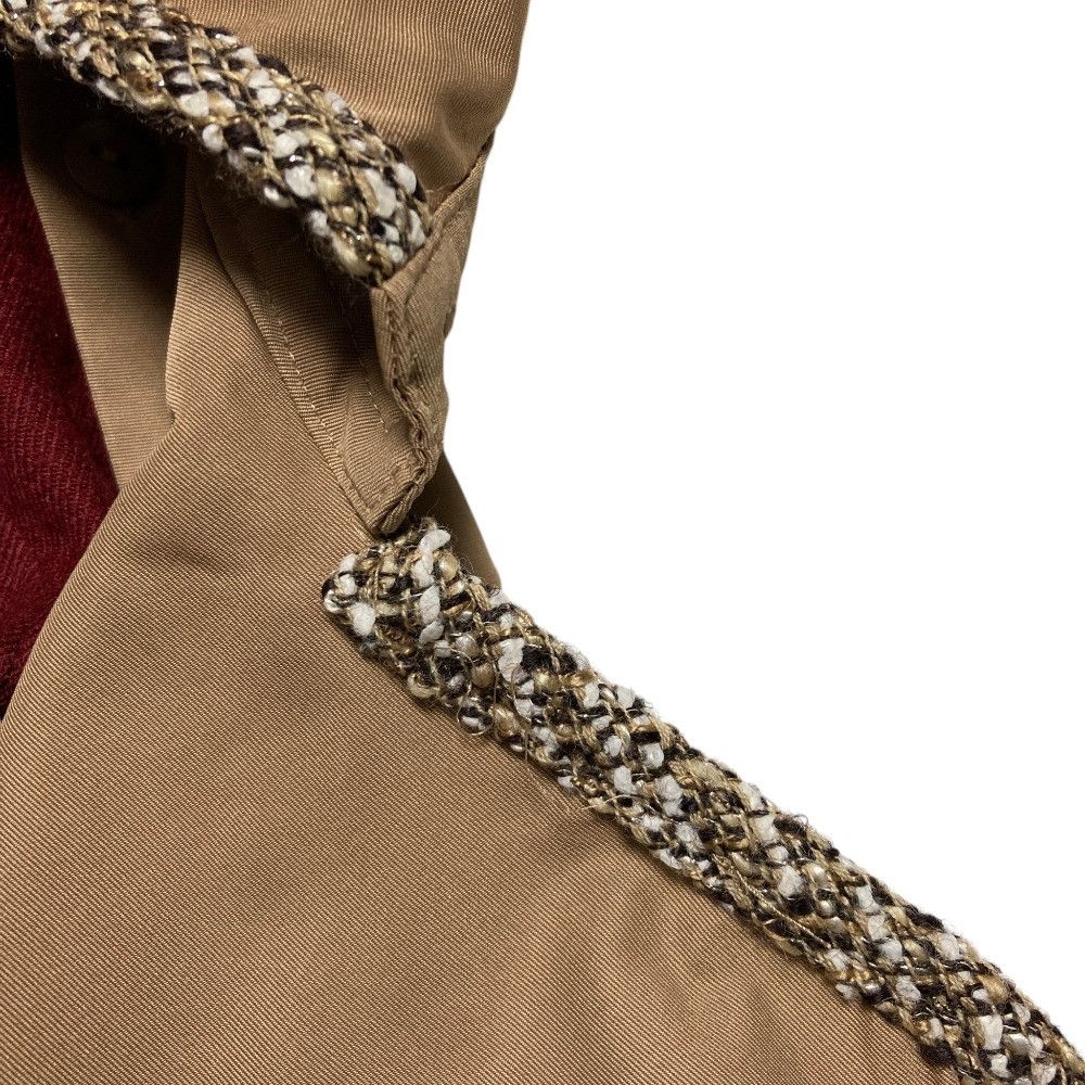 Other Other NEMIKA Tweed Trench Coat Textile Outerwear DUTY FREE for USA Size ONE SIZE - 15 Thumbnail