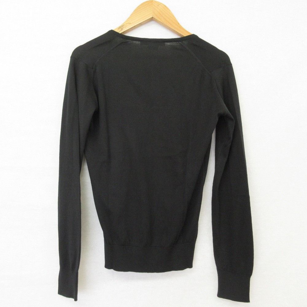 Other Other JOHN SMEDLEY Sea Island Cotton V Neck Knit Top Textile Tops DUTY FREE for USA Size ONE SIZE - 2 Thumbnail