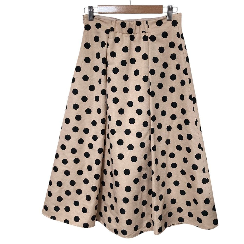 Other Other ANAYI Grogram Dot High Waist Skirt Textile Skirts 10231711090 DUTY FREE for USA Size ONE SIZE - 2 Thumbnail