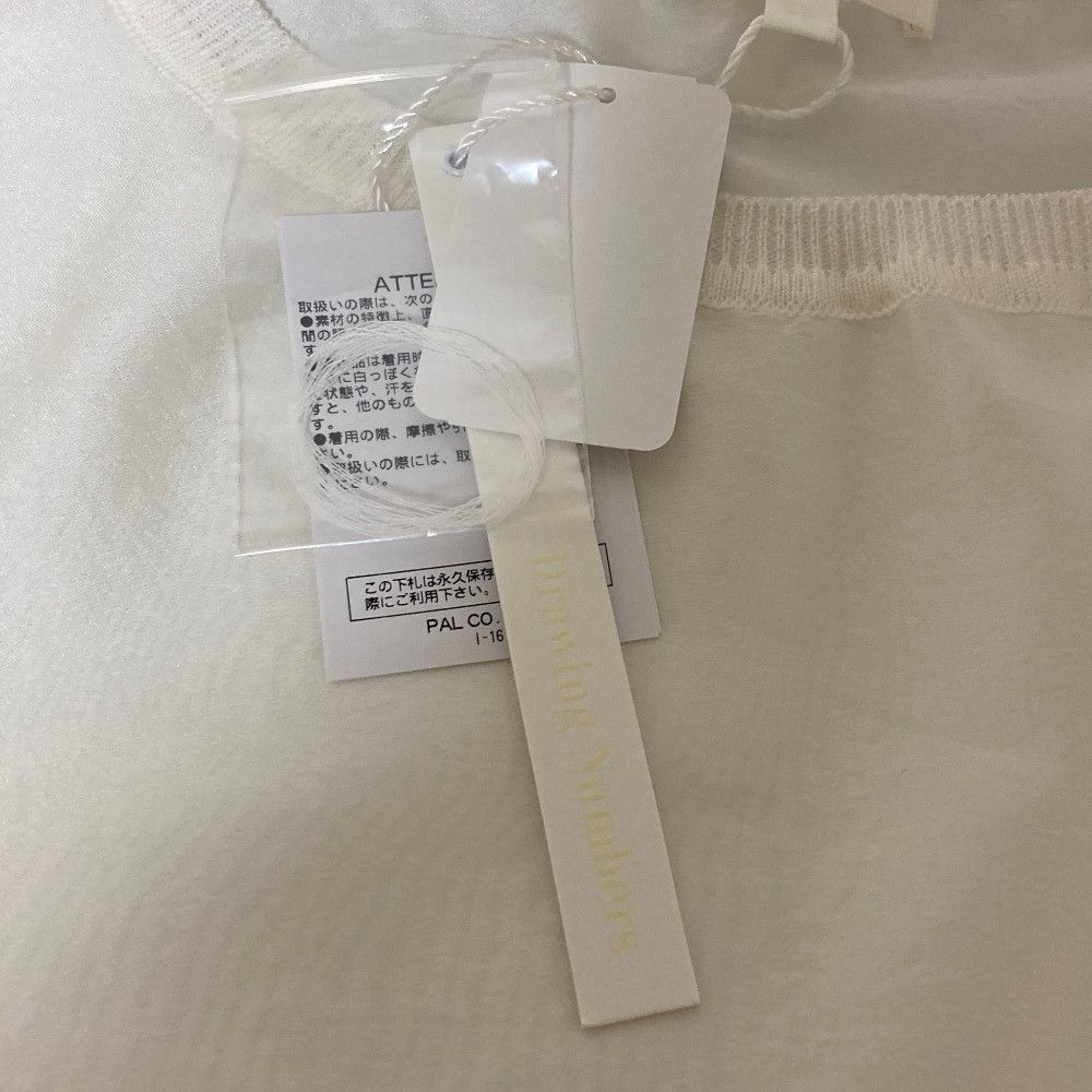 Other Other Drawing Numbers Sheer Blouse Textile Tops DUTY FREE for USA Size ONE SIZE - 5 Thumbnail