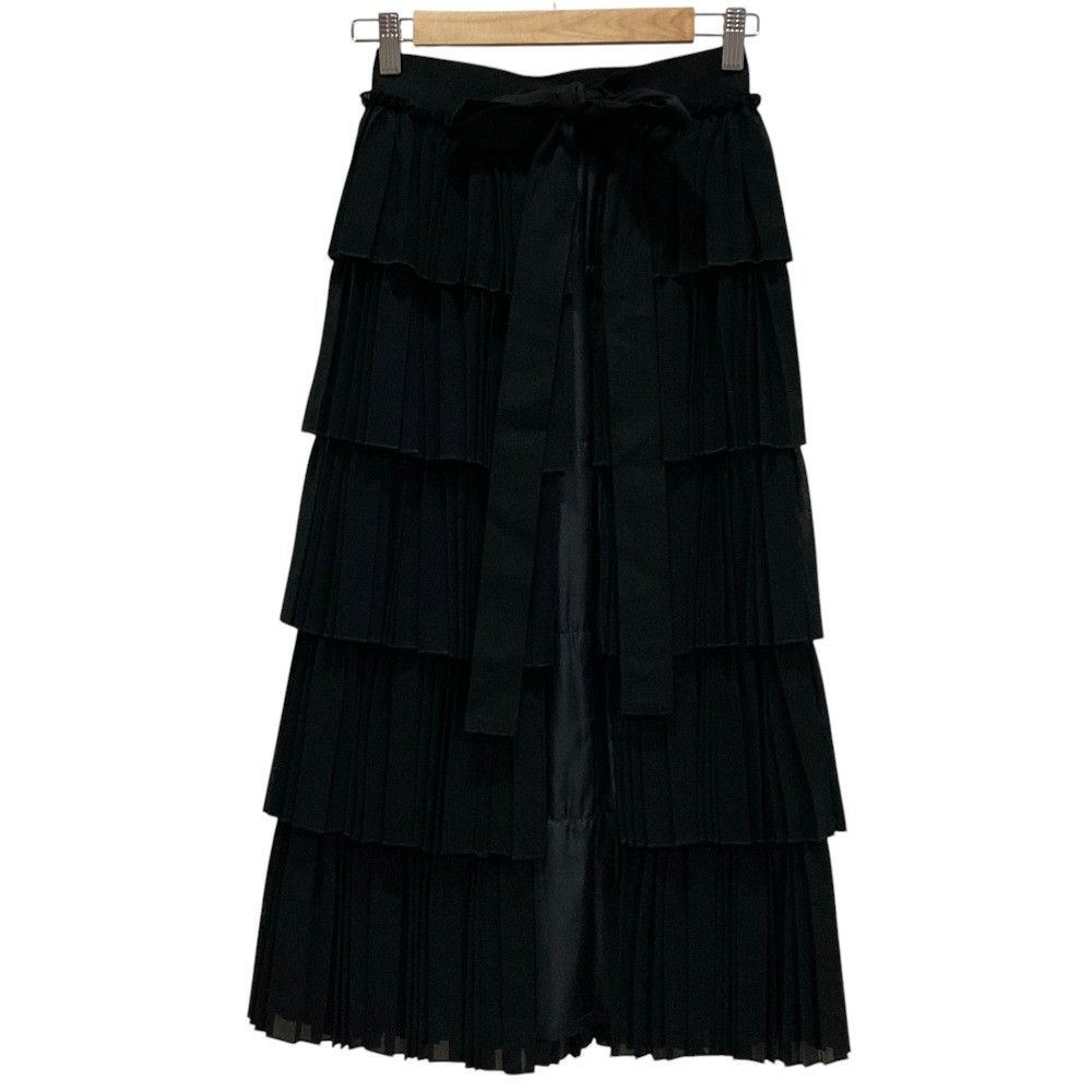 Comme des Garcons Comme des Garcons tao COMME des GARCONS Pleated Tiered Skirt Textile Skirts TKS021 DUTY FREE for USA Size ONE SIZE - 2 Thumbnail