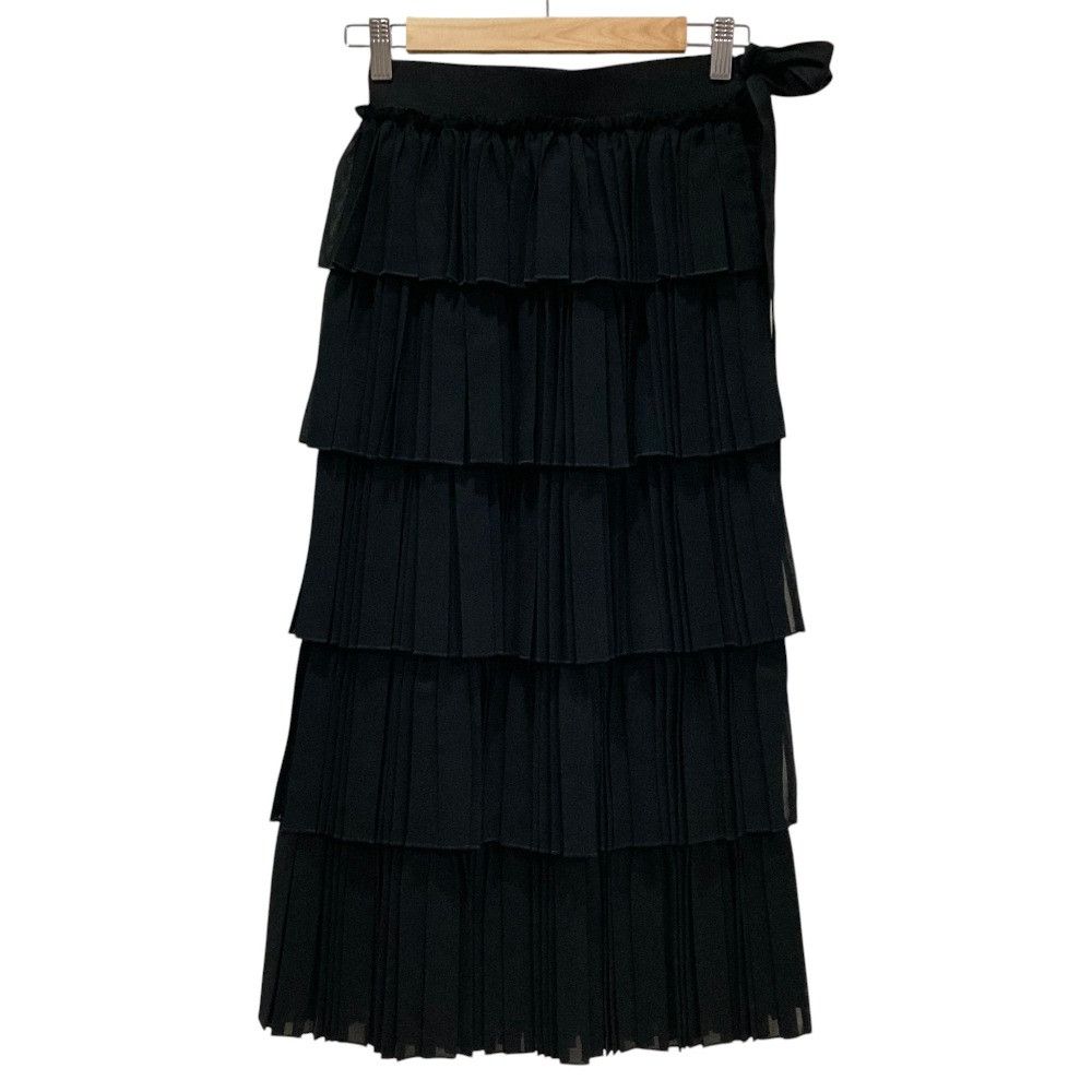 Comme des Garcons Comme des Garcons tao COMME des GARCONS Pleated Tiered Skirt Textile Skirts TKS021 DUTY FREE for USA Size ONE SIZE - 4 Thumbnail