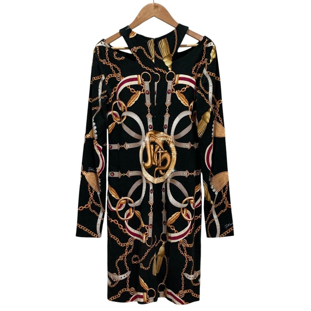 Other Other Just Cavalli Chain Print Dress Textile Dresses DUTY FREE for USA Size ONE SIZE - 2 Thumbnail