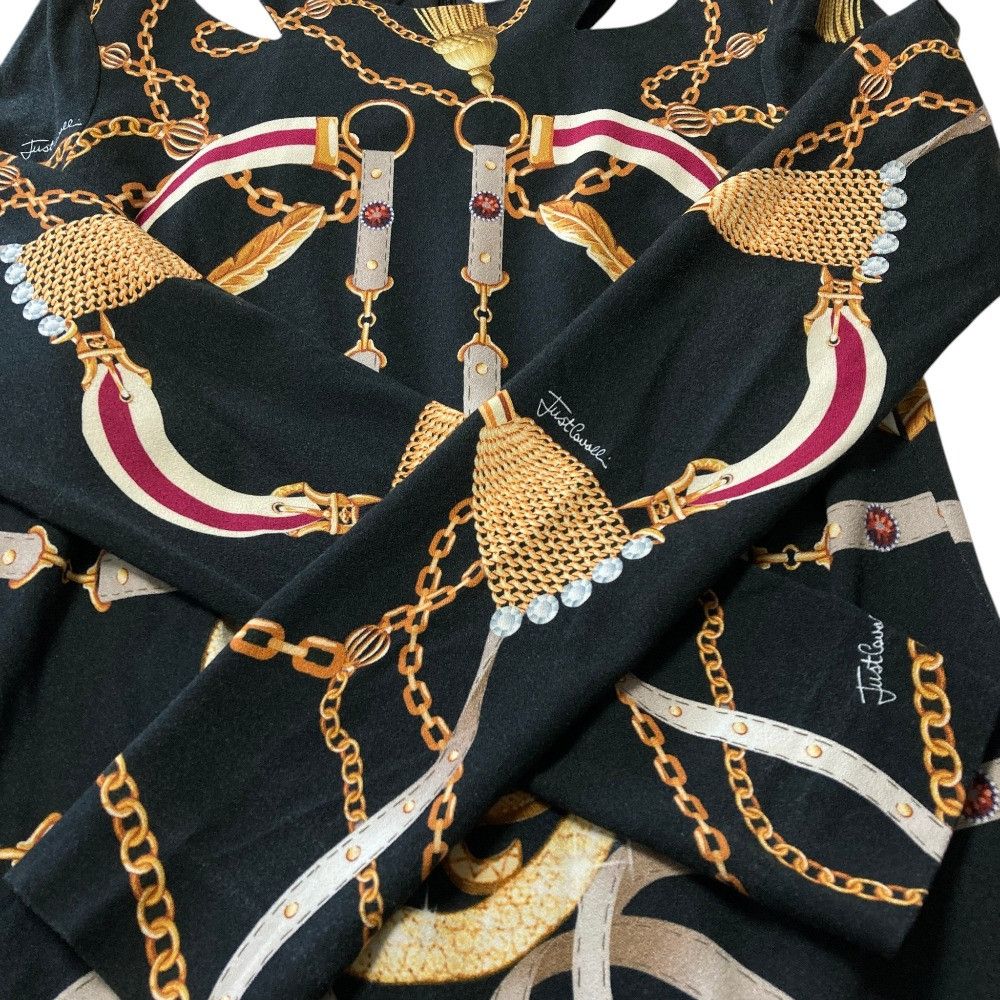 Other Other Just Cavalli Chain Print Dress Textile Dresses DUTY FREE for USA Size ONE SIZE - 11 Thumbnail