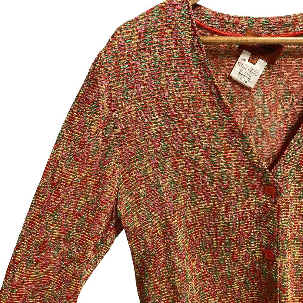 Missoni Missoni Missoni Jacquard Knit Cardigan Textile Tops DUTY FREE for USA Size ONE SIZE - 2 Thumbnail