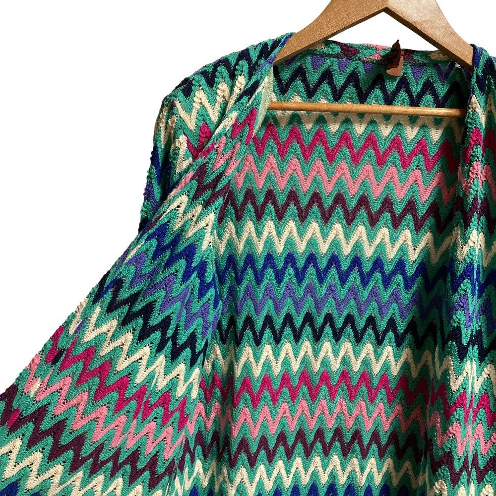 Missoni Missoni Missoni Chevron Knit Cardigan Textile Tops DUTY FREE for USA Size ONE SIZE - 3 Thumbnail