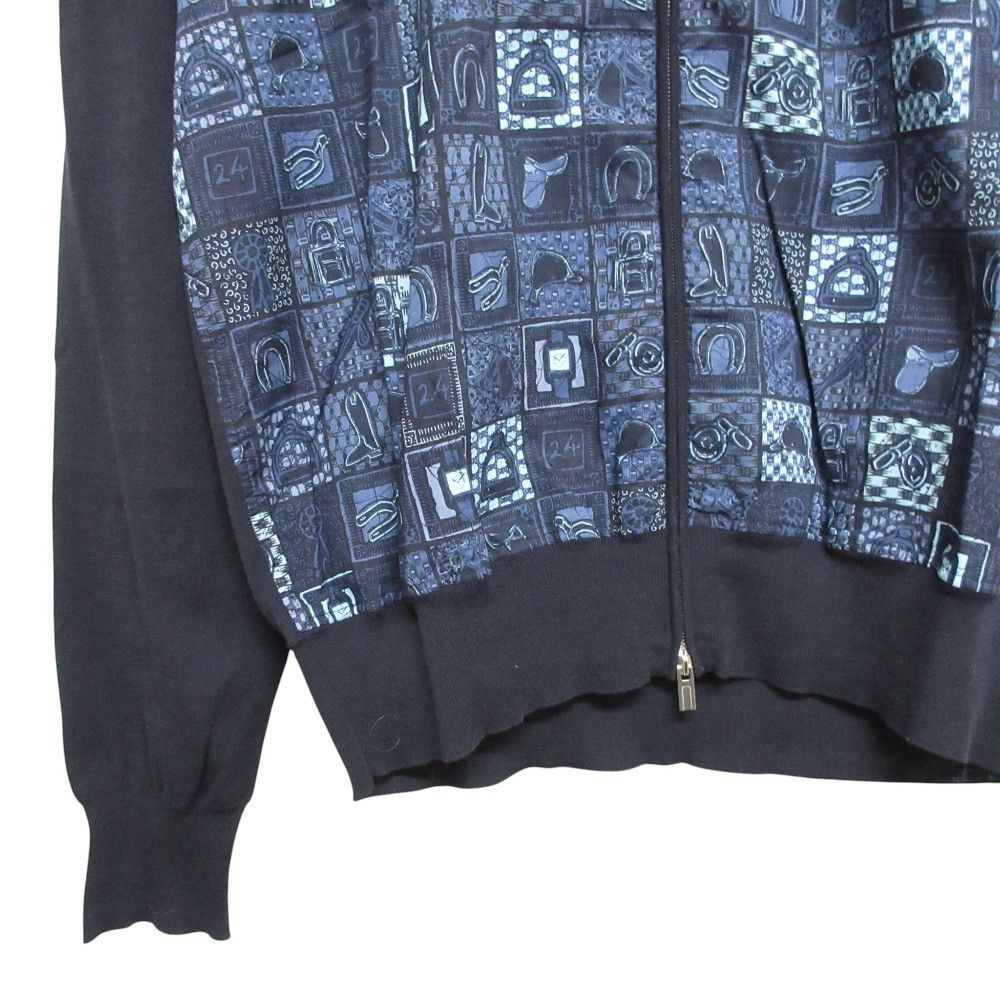 Hermes Hermes Hermes Cotton Knit Jacket Textile Outerwear DUTY FREE for USA Size ONE SIZE - 5 Thumbnail