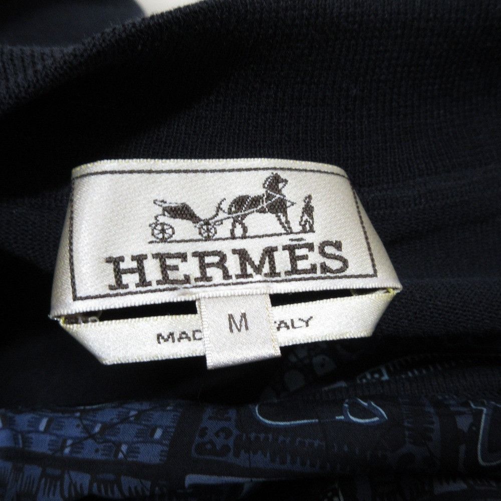Hermes Hermes Hermes Cotton Knit Jacket Textile Outerwear DUTY FREE for USA Size ONE SIZE - 6 Thumbnail