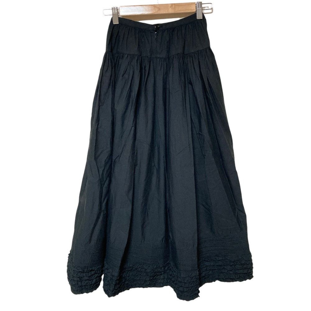 Other Other Pink House Ruffle Gathered Long Skirt Textile Skirts DUTY FREE for USA Size ONE SIZE - 2 Thumbnail