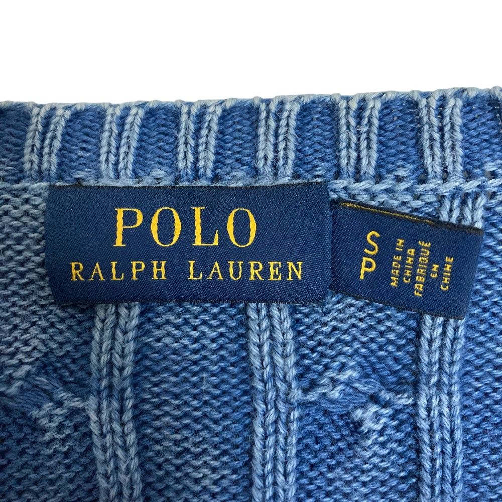 Ralph Lauren Ralph Lauren Polo Ralph Lauren Cotton Cable Knit Sweater Textile Tops DUTY FREE for USA Size ONE SIZE - 4 Thumbnail