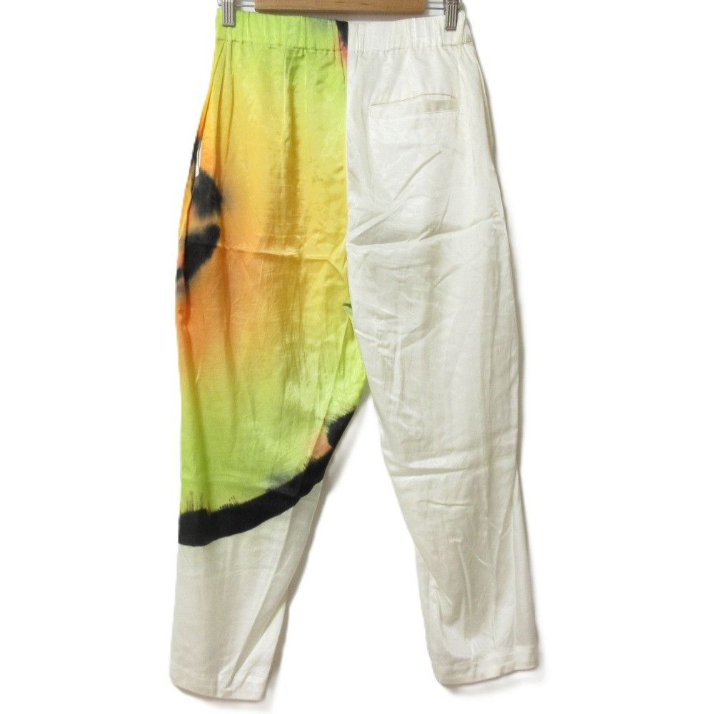 Issey Miyake Issey Miyake ISSEY MIYAKE Abstract Pattern Cropped Pants Textile Pants IM23FF042 DUTY FREE for USA Size ONE SIZE - 2 Thumbnail
