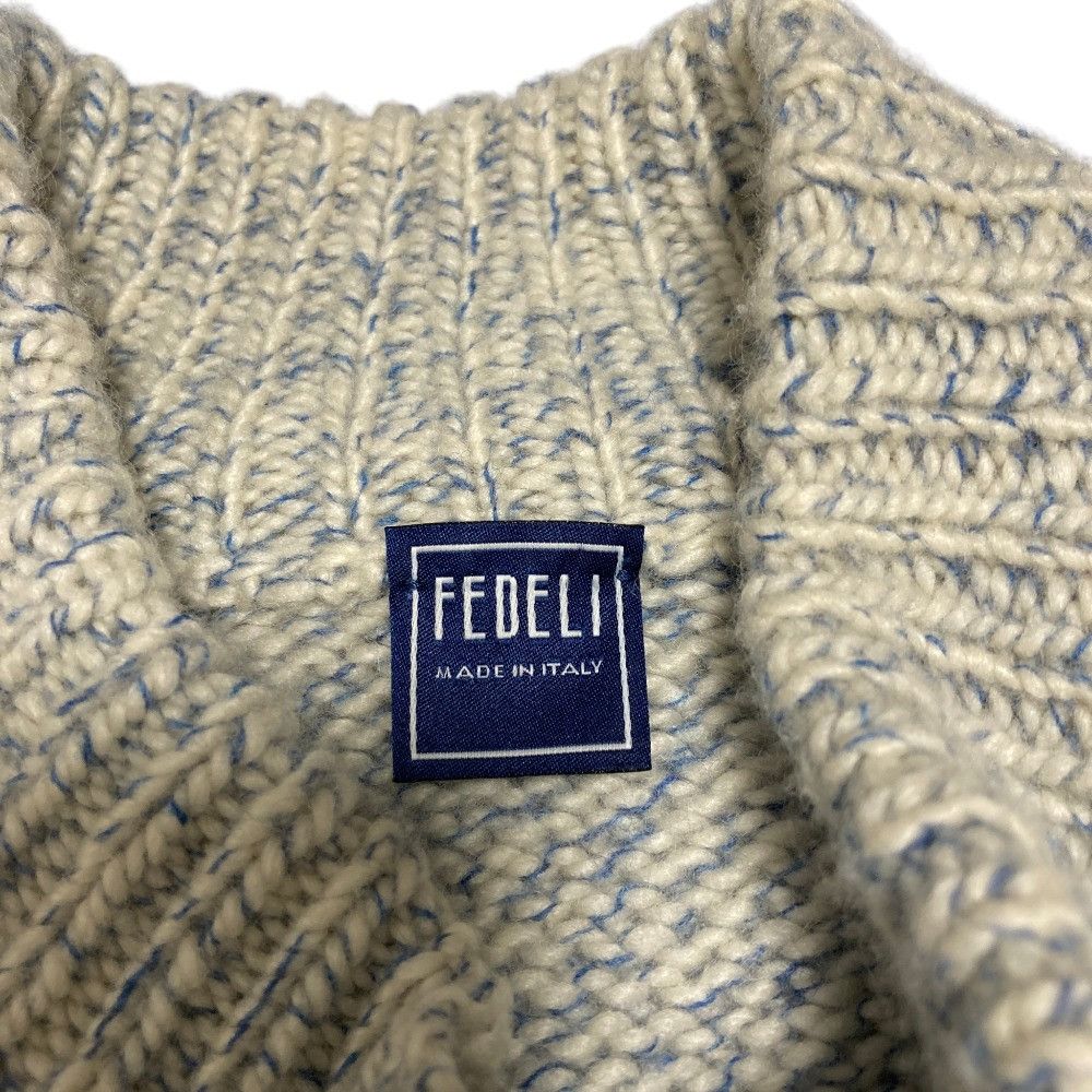 Other Other FEDELI Wool Cashmere Knit Jacket Textile Outerwear DUTY FREE for USA Size ONE SIZE - 6 Thumbnail