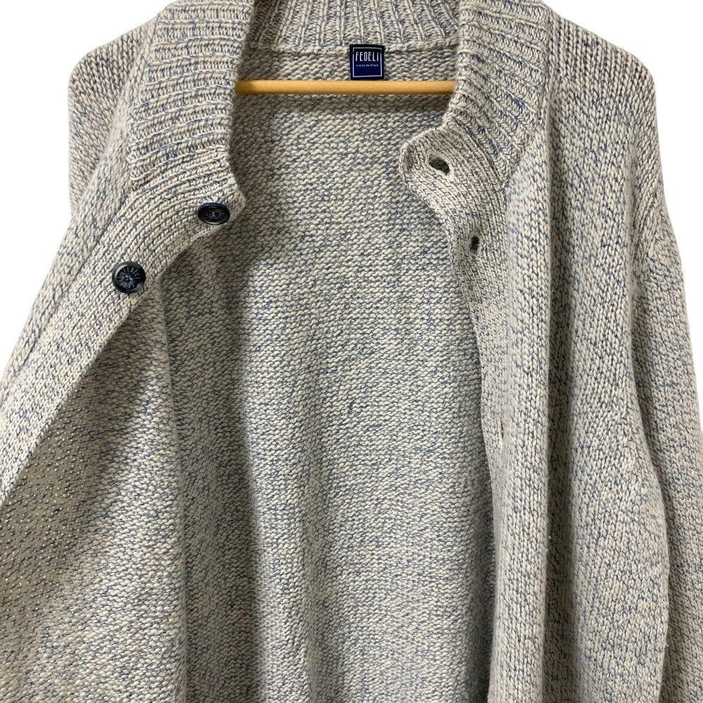 Other Other FEDELI Wool Cashmere Knit Jacket Textile Outerwear DUTY FREE for USA Size ONE SIZE - 3 Thumbnail