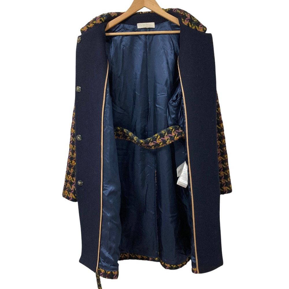 Other Other Mantu Houndstooth Tweed Coat Textile Outerwear DUTY FREE for USA Size ONE SIZE - 3 Thumbnail