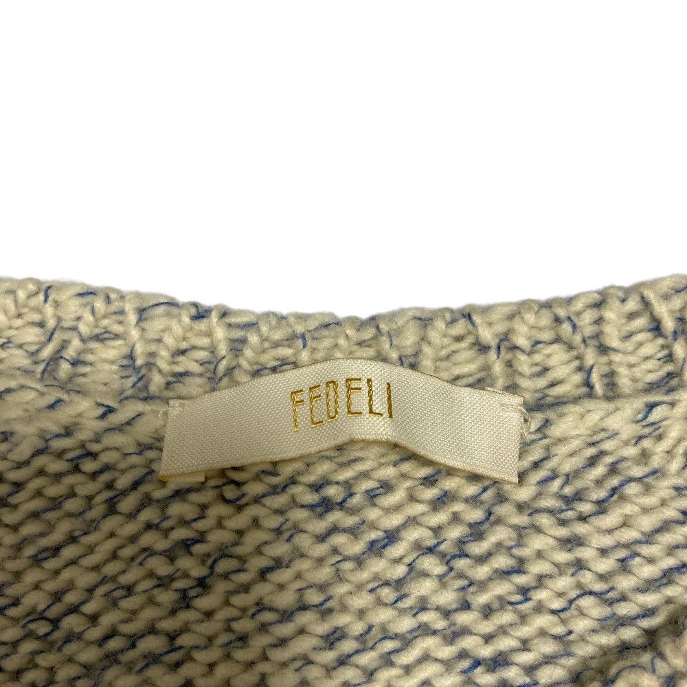 Other Other FEDELI Cashmere Melange Knit Sweater Textile Tops DUTY FREE for USA Size ONE SIZE - 5 Thumbnail