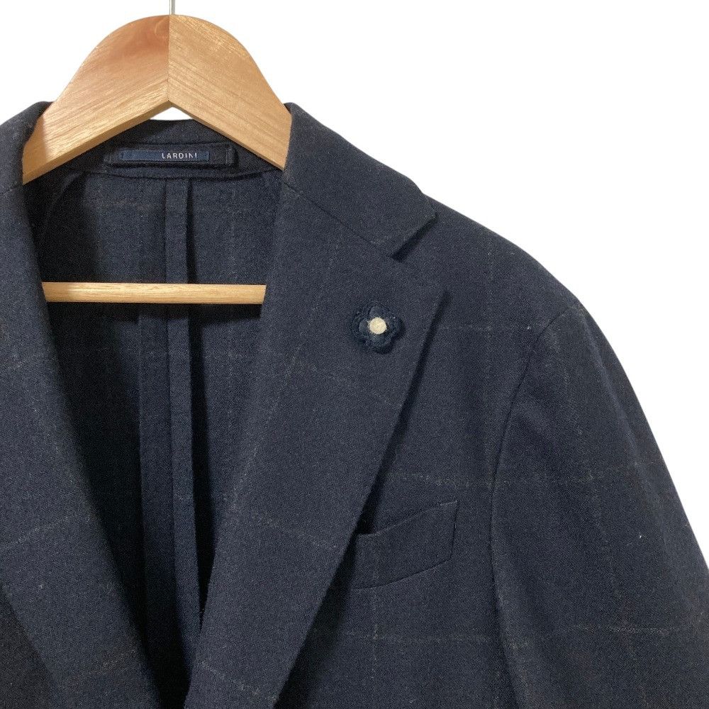 Lardini Lardini Lardini Flannel Wool Tailored Jacket Textile Outerwear DUTY FREE for USA Size ONE SIZE - 5 Thumbnail