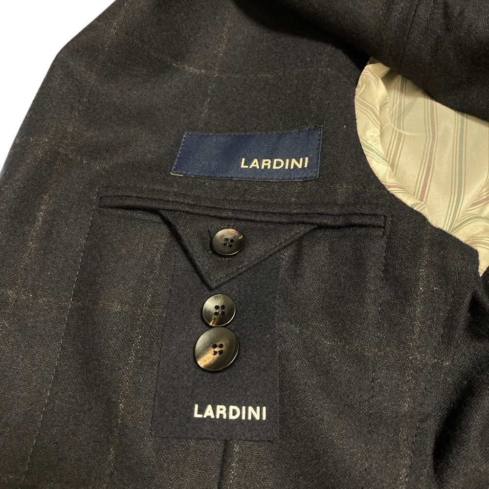 Lardini Lardini Lardini Flannel Wool Tailored Jacket Textile Outerwear DUTY FREE for USA Size ONE SIZE - 4 Thumbnail
