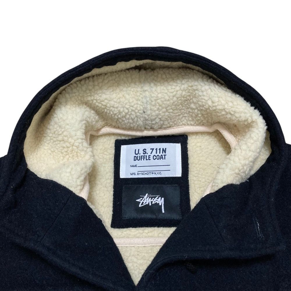 Other Other Stussy Schott Wool Duffle Coat Textile Outerwear 3162050 DUTY FREE for USA Size ONE SIZE - 4 Thumbnail