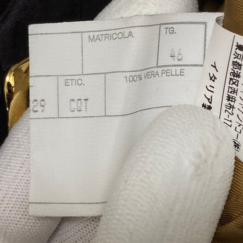 Other Other Cinquanta Goatskin Suede Rider Jacket Leather Outerwear DUTY FREE for USA Size ONE SIZE - 9 Thumbnail