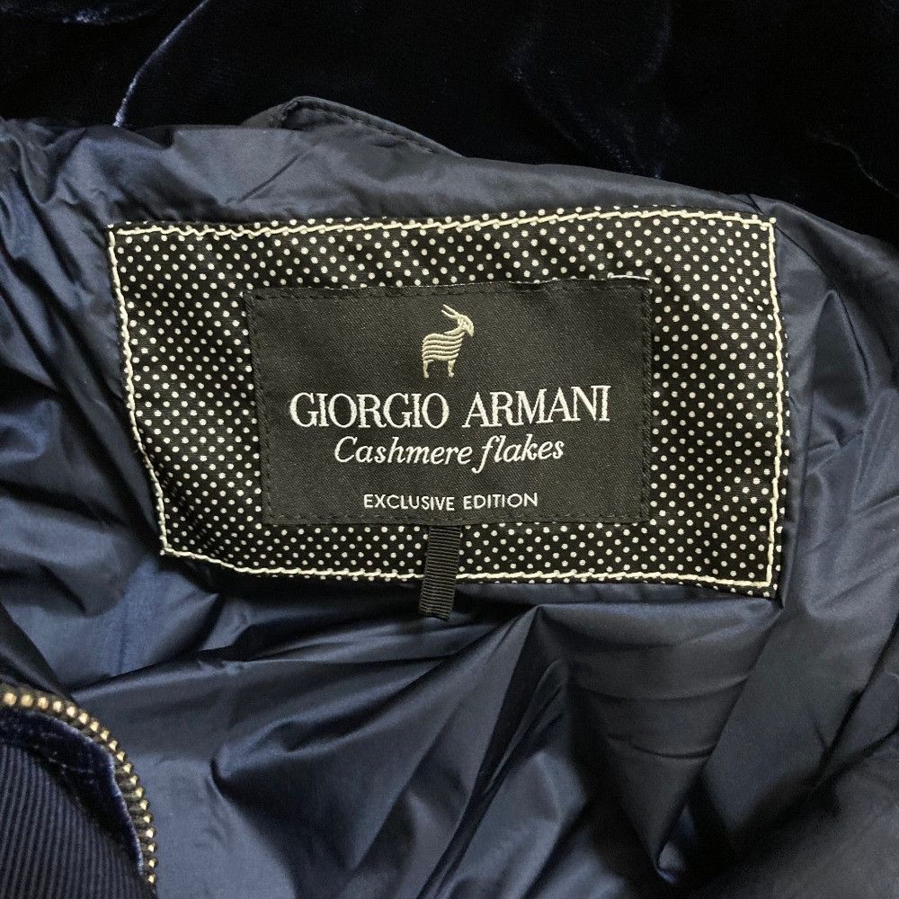 Giorgio Armani Giorgio Armani Giorgio Armani Cashmere Flakes Exclusive Edition Cashmere Padded Coat Textile Outerwear DUTY FREE for USA Size ONE SIZE - 6 Thumbnail