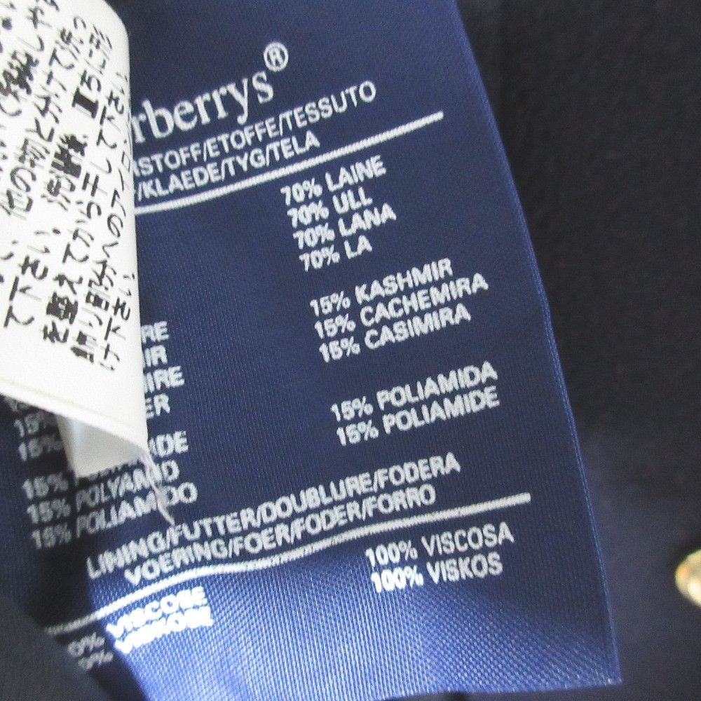 Burberry Burberry Burberrys Wool Cashmere Coat Textile Outerwear DUTY FREE for USA Size ONE SIZE - 10 Thumbnail