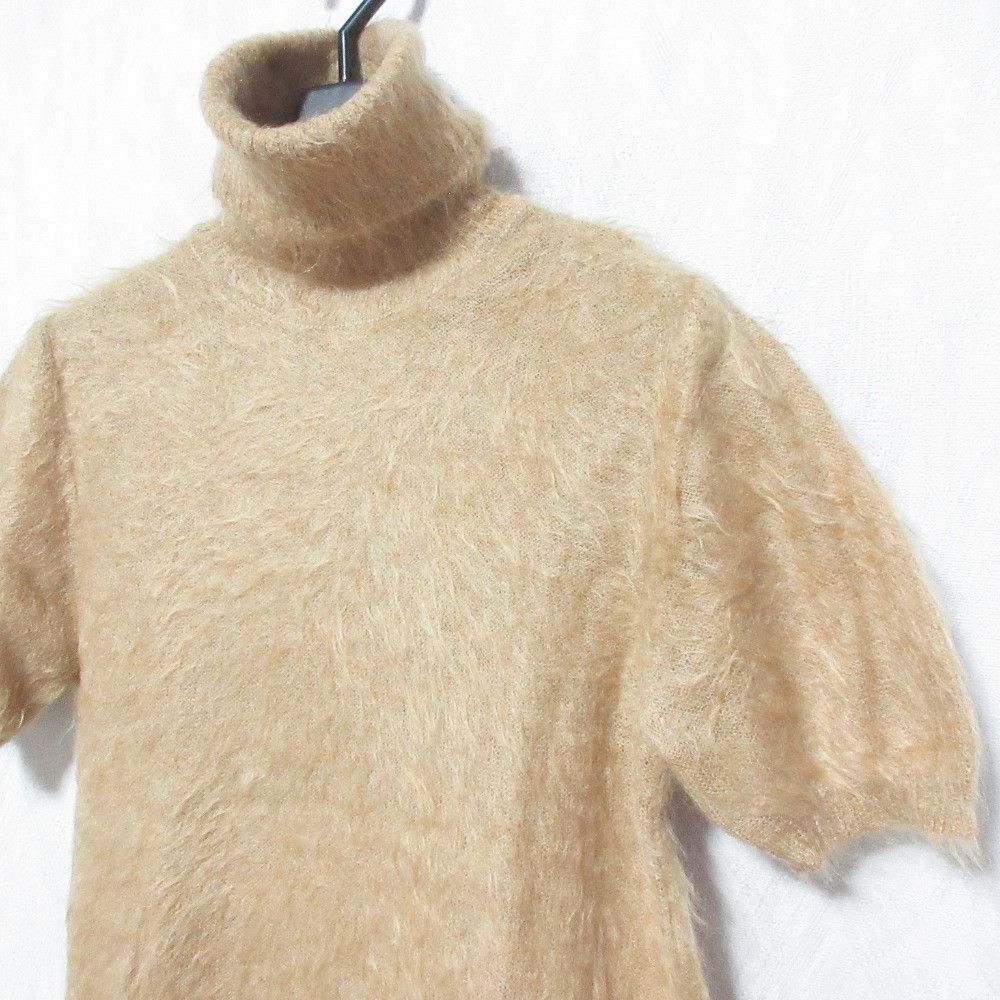 Celine Celine Celine Mohair Short Sleeve Turtleneck Sweater Textile Tops DUTY FREE for USA Size ONE SIZE - 3 Thumbnail