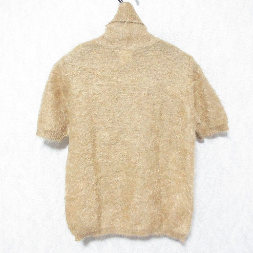 Celine Celine Celine Mohair Short Sleeve Turtleneck Sweater Textile Tops DUTY FREE for USA Size ONE SIZE - 2 Thumbnail