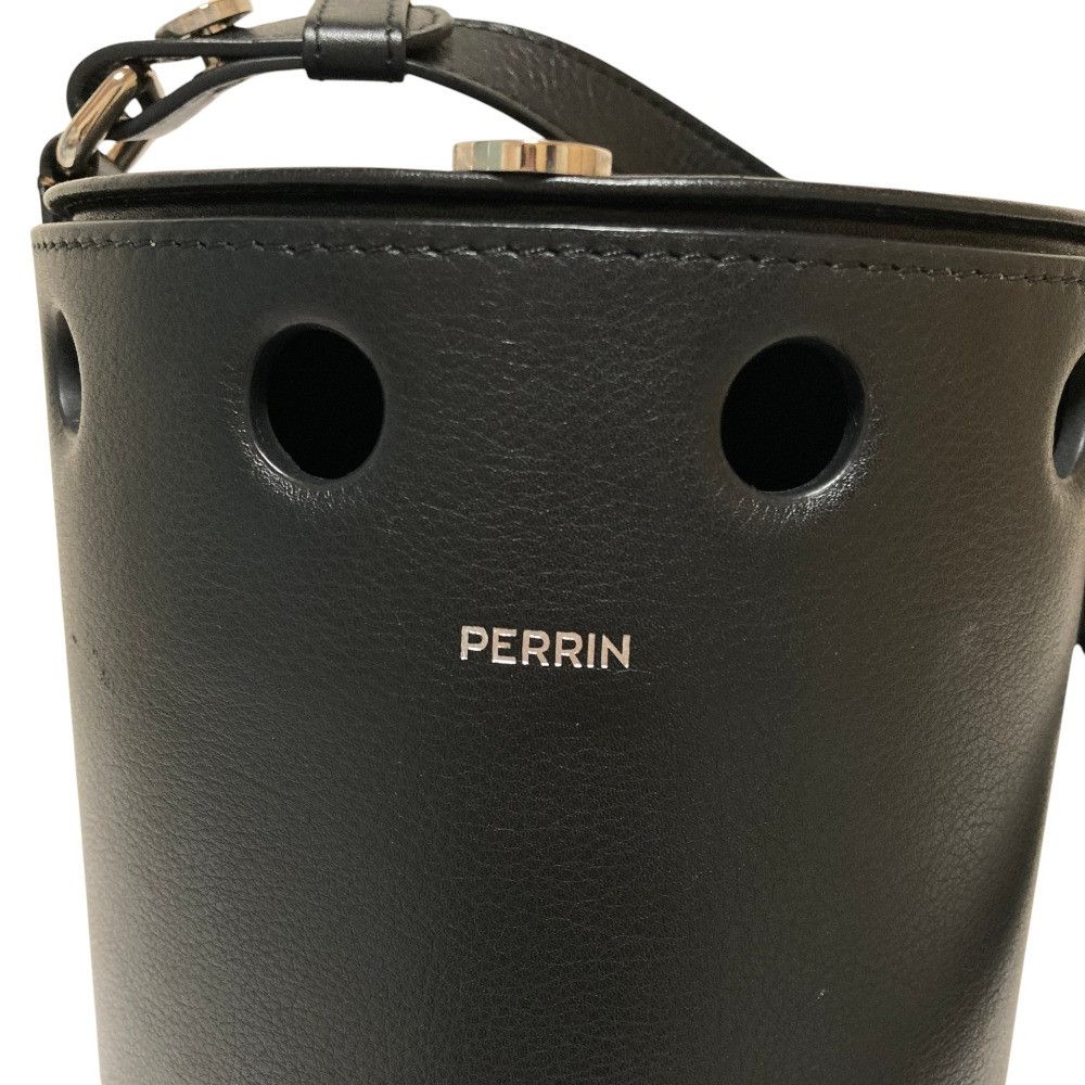 Other Other Perrin Paris Half-Cylinder Leather Shoulder Bag Leather Crossbody Bag DUTY FREE for USA Size ONE SIZE - 6 Thumbnail