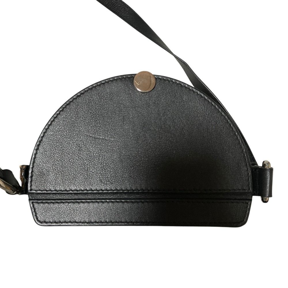 Other Other Perrin Paris Half-Cylinder Leather Shoulder Bag Leather Crossbody Bag DUTY FREE for USA Size ONE SIZE - 4 Thumbnail