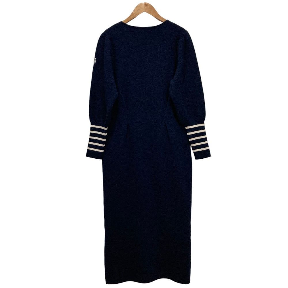 Other Other BORDERS at BALCONY knit dress Textile Dresses BD2121-1K-07 DUTY FREE for USA Size ONE SIZE - 2 Thumbnail