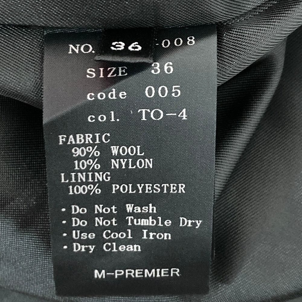 Other Other M-PREMIER Lamb Melton Short Coat Textile Outerwear A238-008 DUTY FREE for USA Size ONE SIZE - 5 Thumbnail